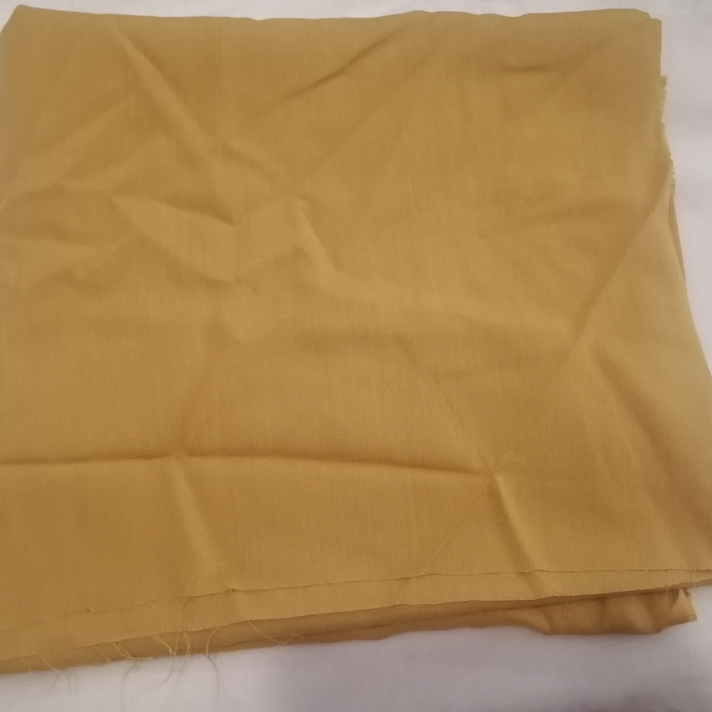 Mustard Yellow Fabric